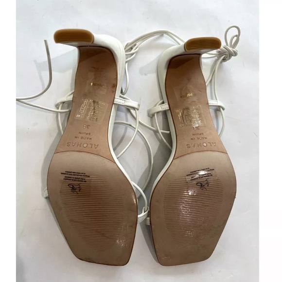 NWOT Alohas Bellini in Pearl White - Picture 7 of 9